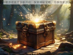 秘钥开箱游戏官方全新开启：探索神秘宝箱，尽享独家游戏盛宴