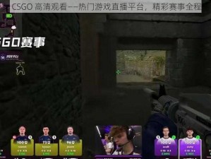 暴躁少女 CSGO 高清观看——热门游戏直播平台，精彩赛事全程高清直播