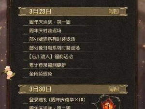 第五人格盛大周年庆福利汇总：丰厚奖励活动一览表，豪华福利等你来领