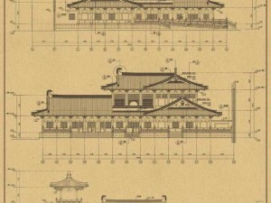 画唐建筑风采：全面解析唐代建筑类型及其特色