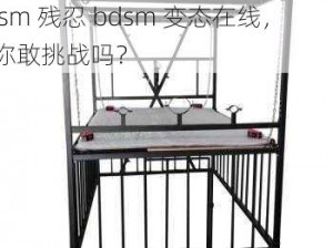 极度sm残忍bdsm变态在线 极度 sm 残忍 bdsm 变态在线，你敢挑战吗？