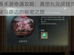 楚留香手游奇遇攻略：真悠丸完成技巧揭秘，金陵马路边的秘密之旅