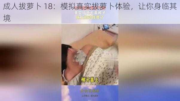 成人拔萝卜 18：模拟真实拔萝卜体验，让你身临其境