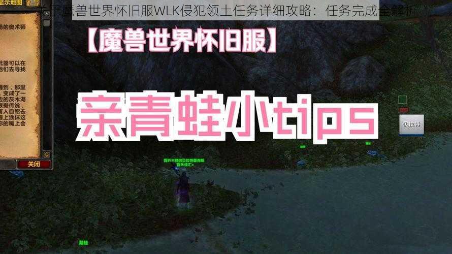 关于魔兽世界怀旧服WLK侵犯领土任务详细攻略：任务完成全解析