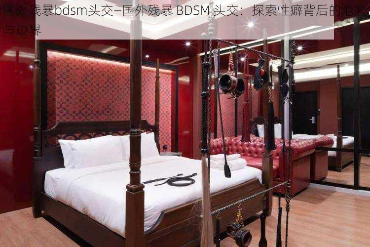 国外残暴bdsm头交—国外残暴 BDSM 头交：探索性癖背后的危险与边界