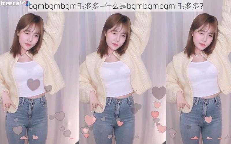 bgmbgmbgm毛多多—什么是bgmbgmbgm 毛多多？