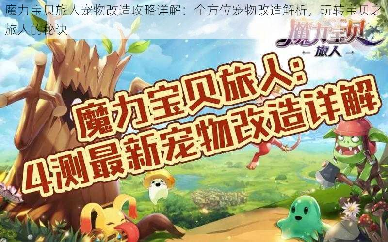 魔力宝贝旅人宠物改造攻略详解：全方位宠物改造解析，玩转宝贝之旅人的秘诀