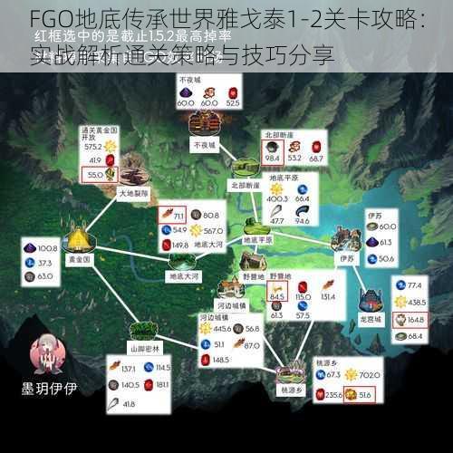 FGO地底传承世界雅戈泰1-2关卡攻略：实战解析通关策略与技巧分享