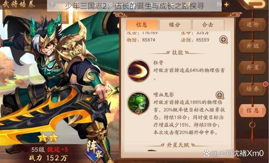 少年三国志2：伍长的诞生与成长之路探寻