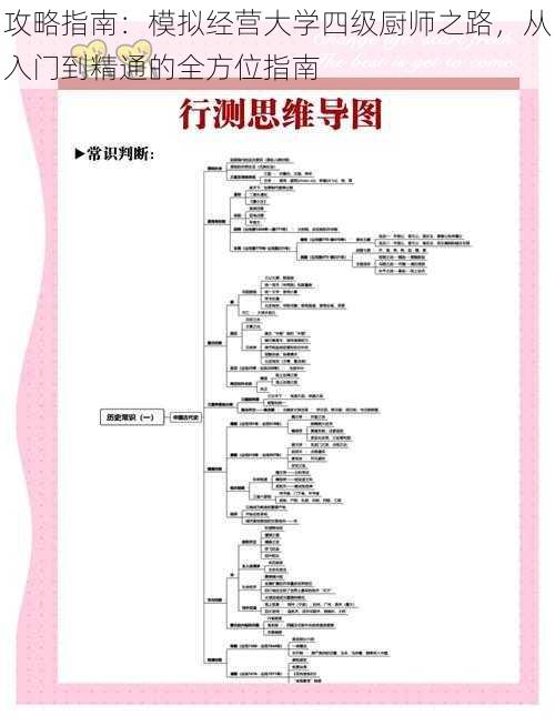 攻略指南：模拟经营大学四级厨师之路，从入门到精通的全方位指南