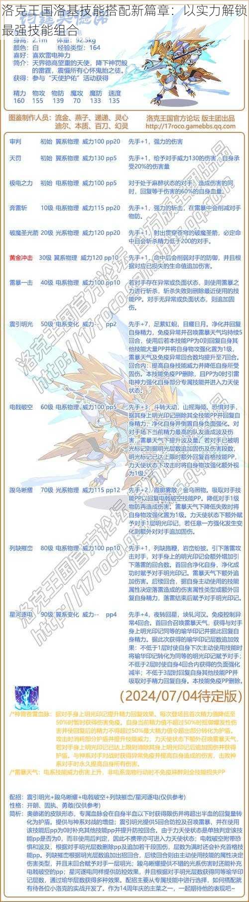 洛克王国洛基技能搭配新篇章：以实力解锁最强技能组合