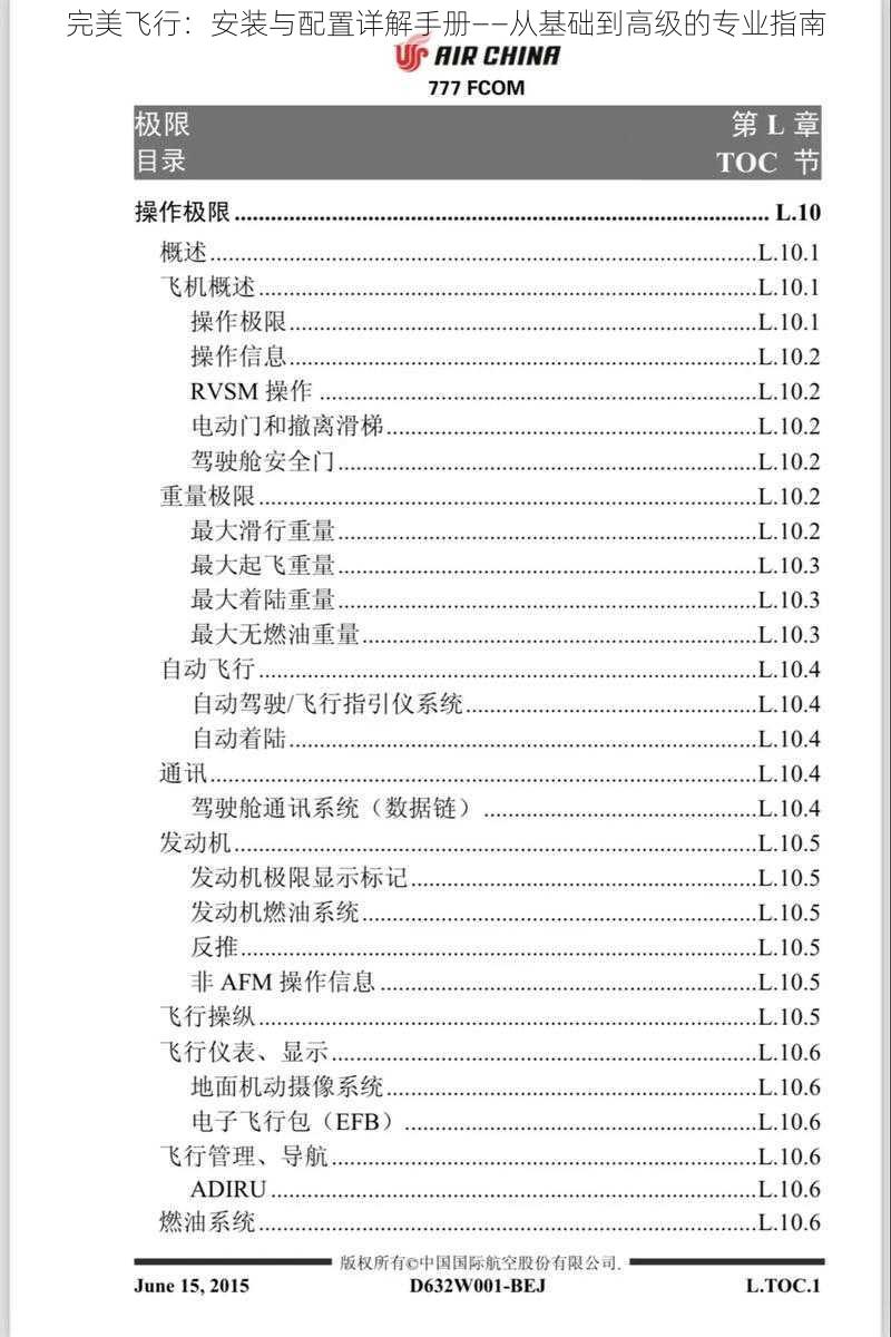 完美飞行：安装与配置详解手册——从基础到高级的专业指南